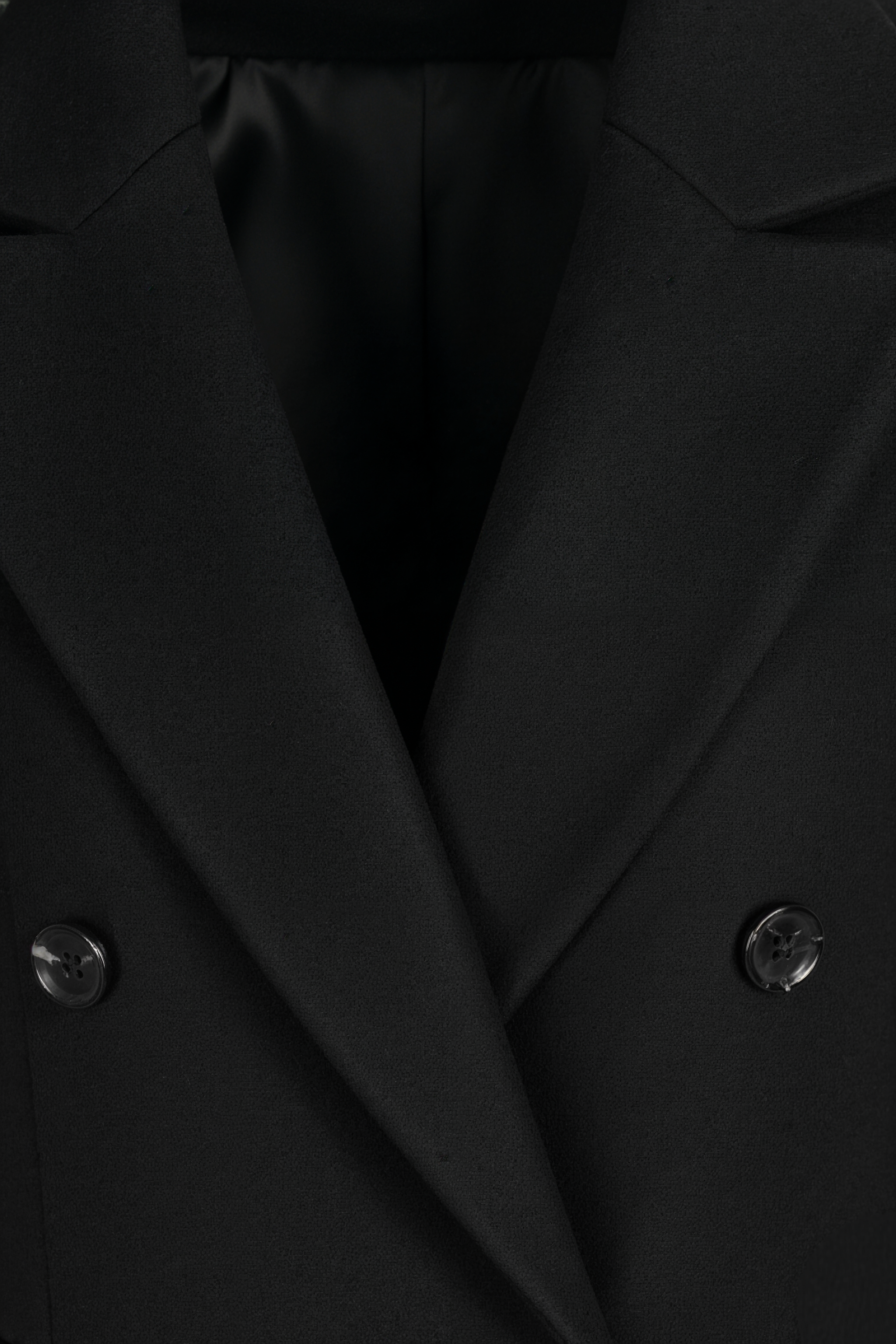 Coat : Women's Long Black Polyester Puffer Winter Coat with Hood in van Vanda Liamo