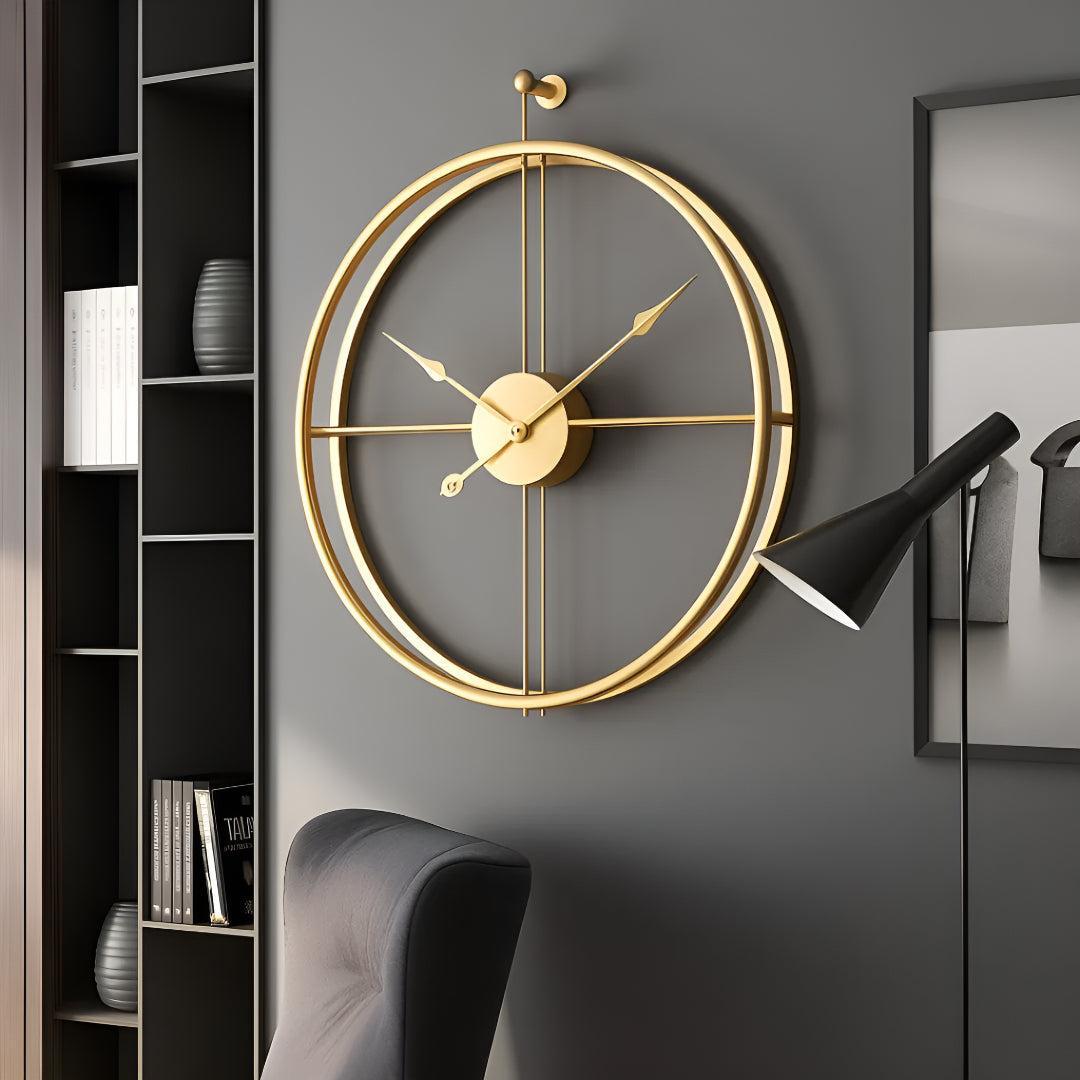 Home Decor : Large Silent Wall Clock - Modern Minimalist Design in van Vandaliamo