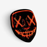 GlowMask LED Horror Mask with Lighting