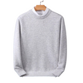 Men's Cashmere Knit Sweater - Soft Wool Pullover