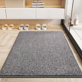 Doormat : Absorbent Quick-Dry Doormat for Indoor and Outdoor Use in Grey van Vandaliamo