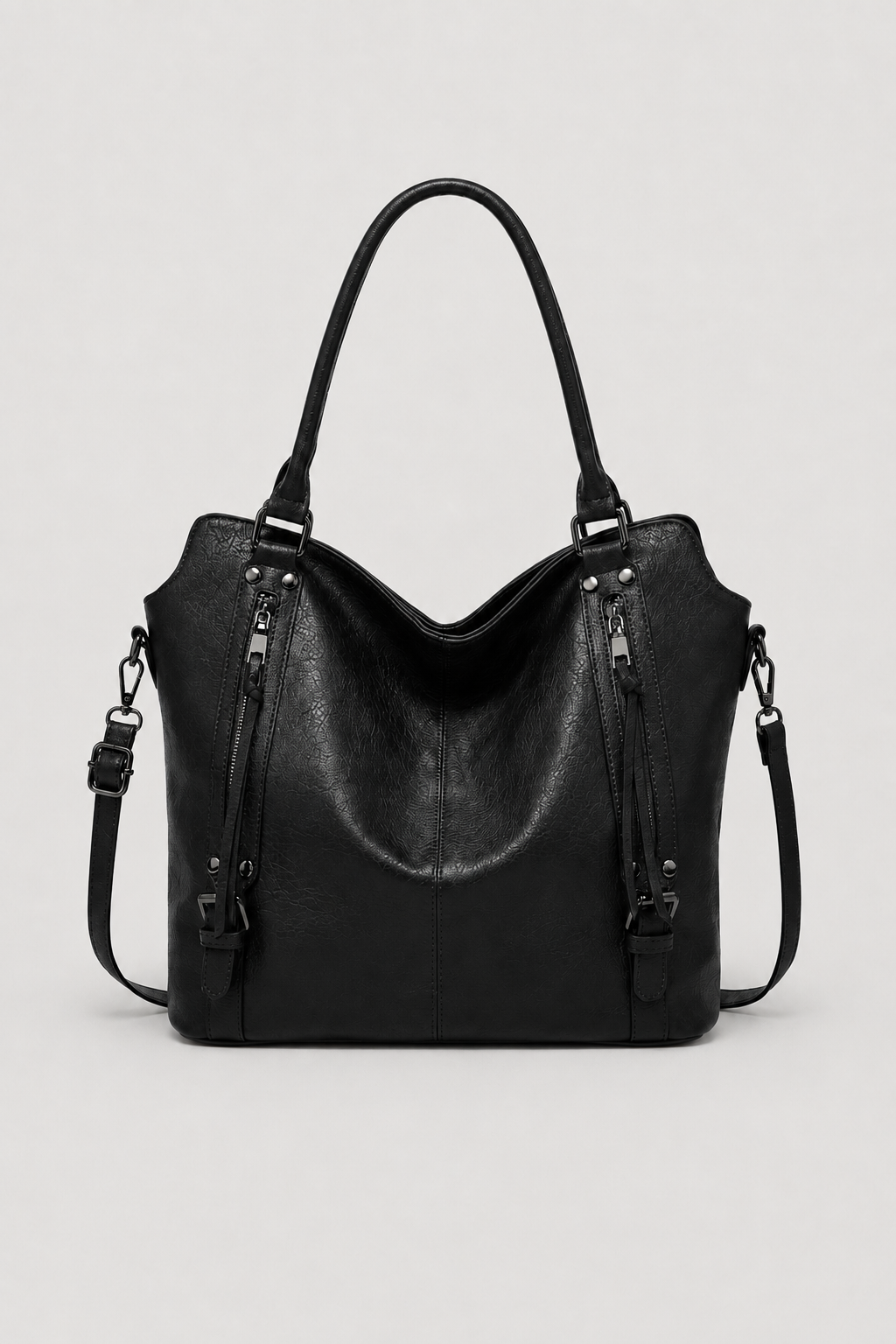 Multi-Functional Shoulder Bag – Elegant Structured Tote