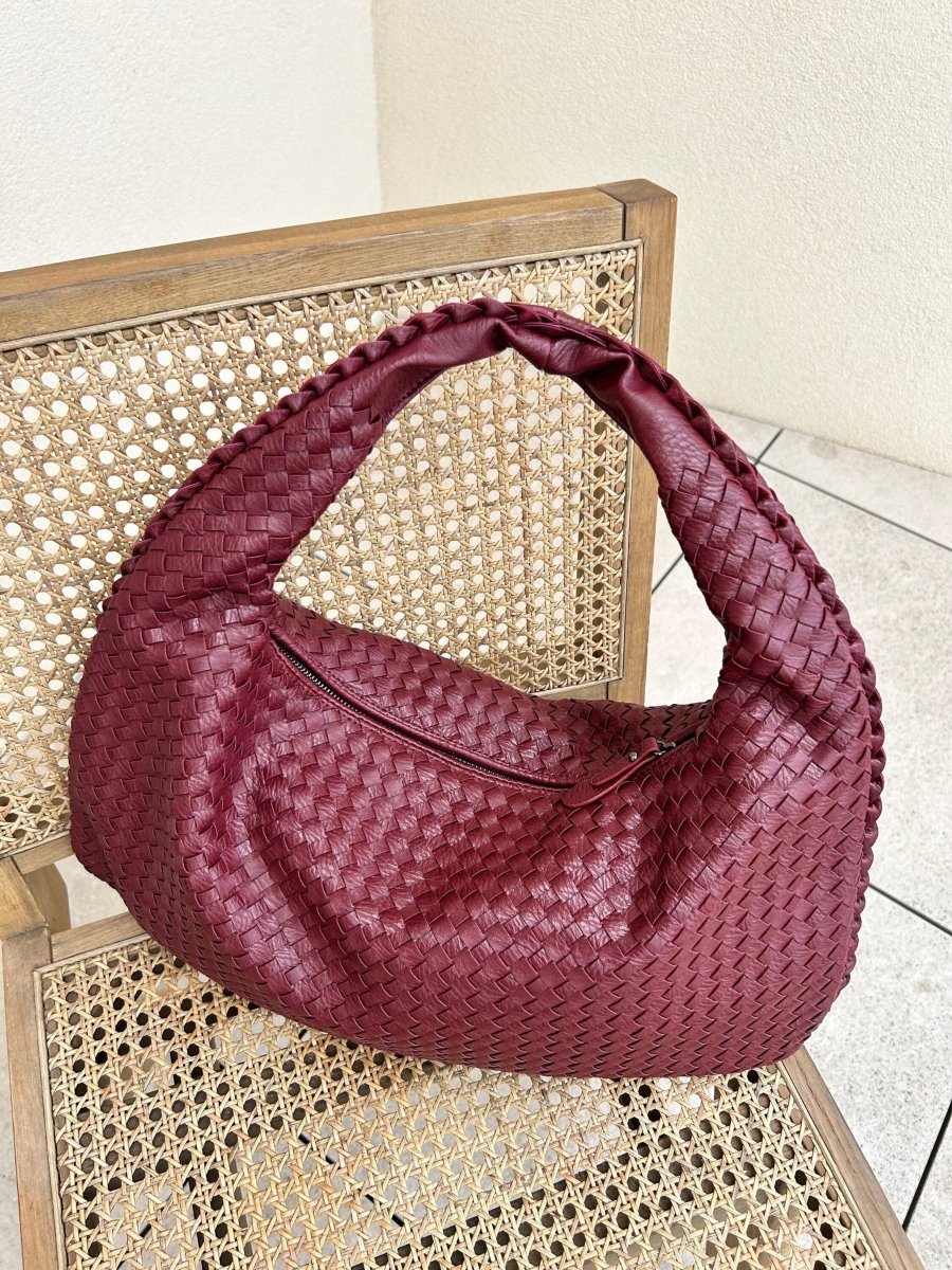 Trendy Braided Shoulder Bag - Must-Have Designer Look for Every Day