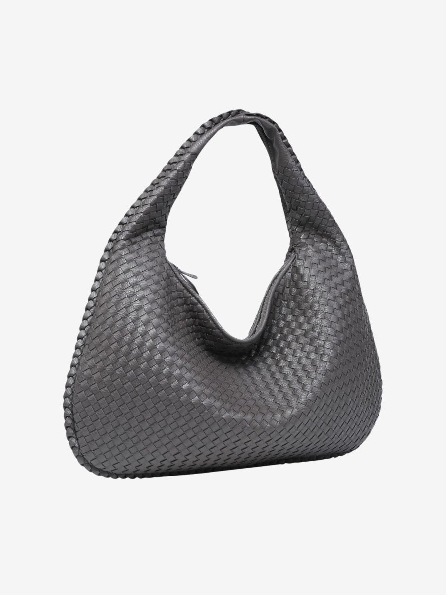 Trendy Braided Shoulder Bag - Must-Have Designer Look for Every Day