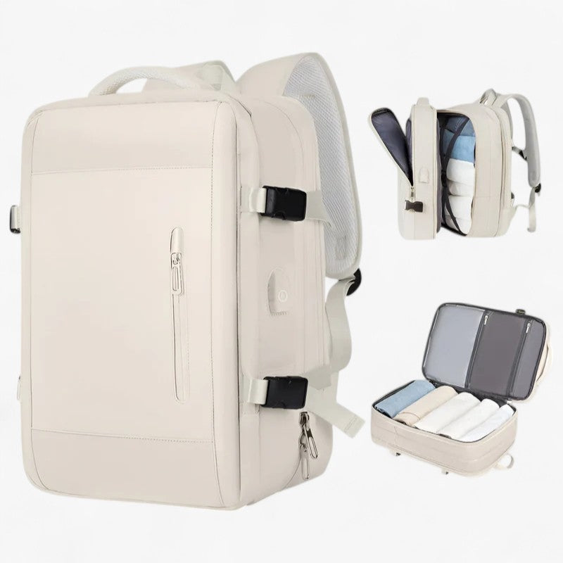 bags : Large travel bag - Durable and spacious in Beige van Vandaliamo