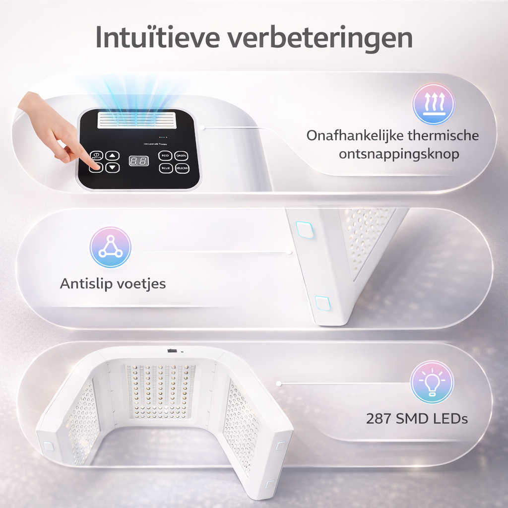 Wellness : LED Light Therapy Face Mask - Skincare Device in van Vandaliamo