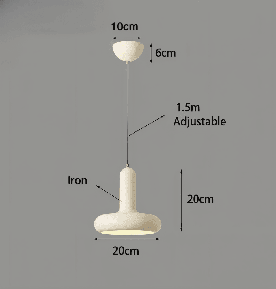 Home Decor : RetroPop Bauhaus Ceiling Lamp - Macaron Style in van Vandaliamo