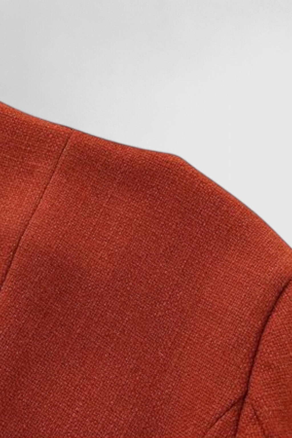 Jacket : Women's Orange-Red Winter Short Jacket in van Vanda Liamo