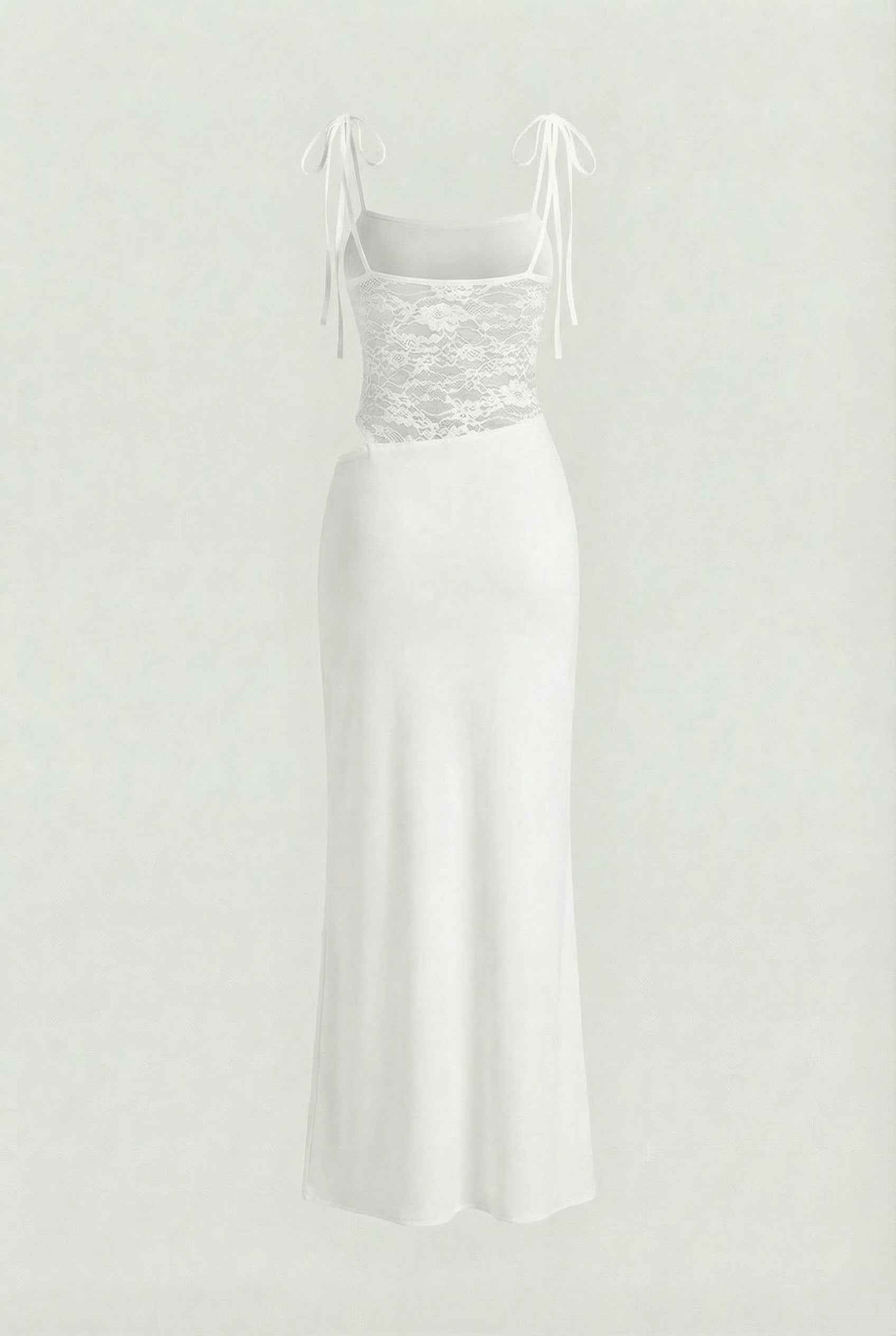 Women's Dresses : Women's Elegant Lace Evening Gown - Floor-Length Formal Party Dress in van Vanda Liamo