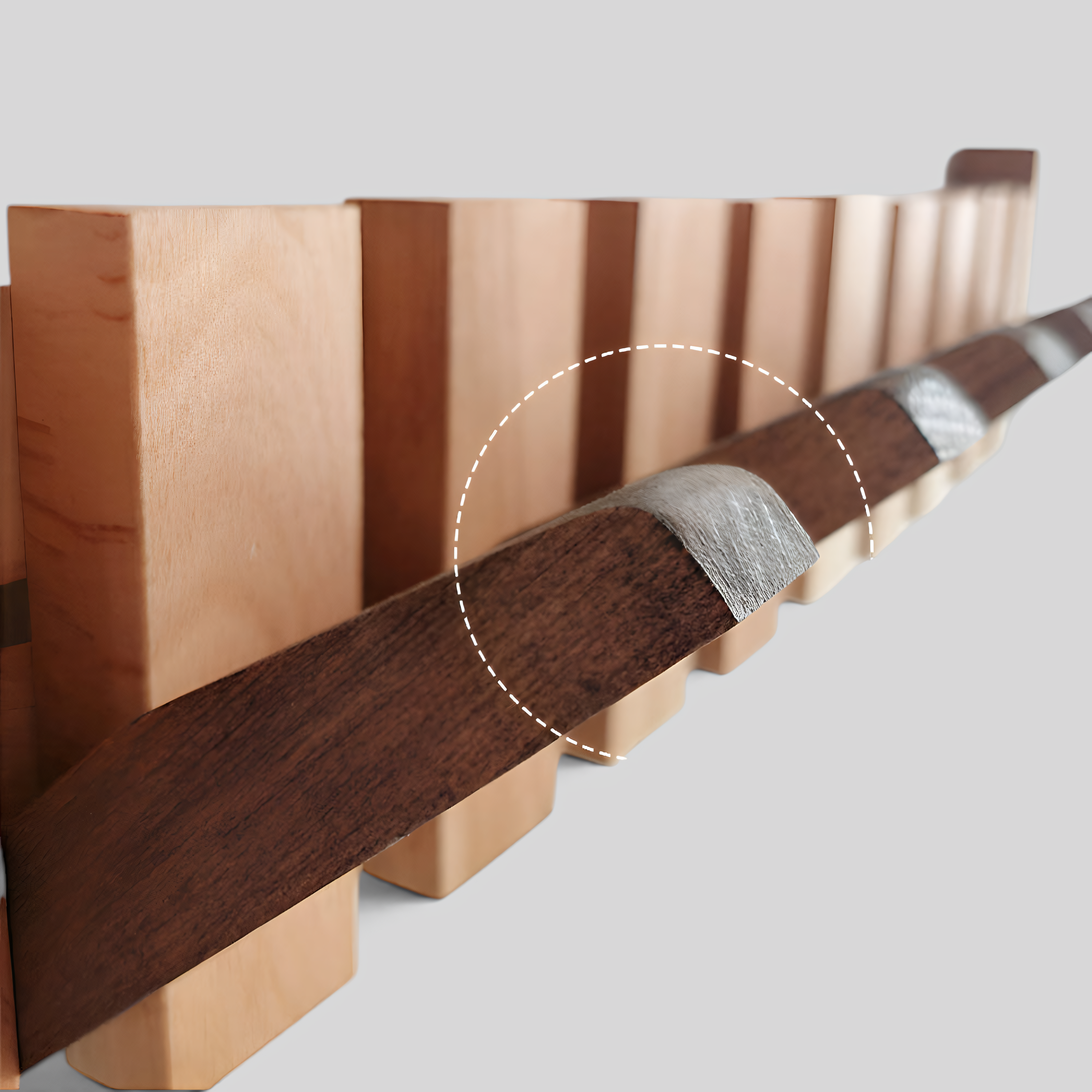 Wall Shelf: Wooden Piano-Style Organizer with Magnetic Hooks