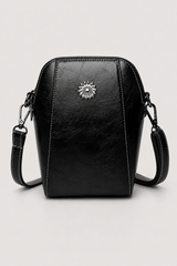 Retro Crossbody Bag – Compact Structured Vintage-Inspired Companion