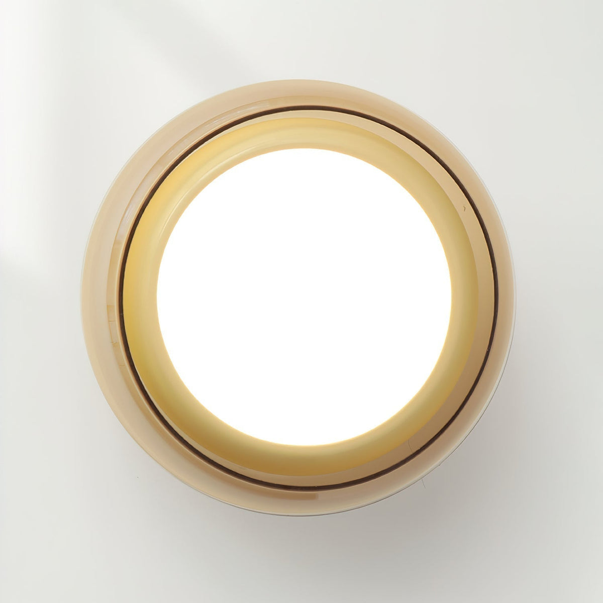 Retro Glass Flush Mount LED Ceiling Light - 3 Color Temps