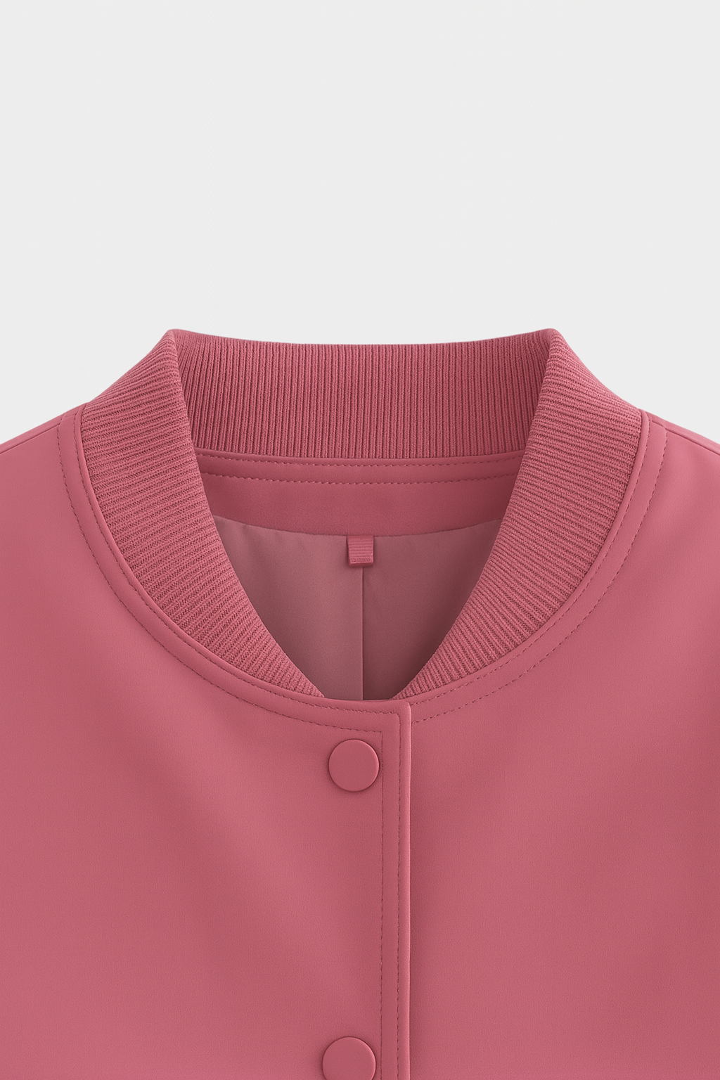 Jacket : Women's Pink Bomber Jacket in van Vanda Liamo