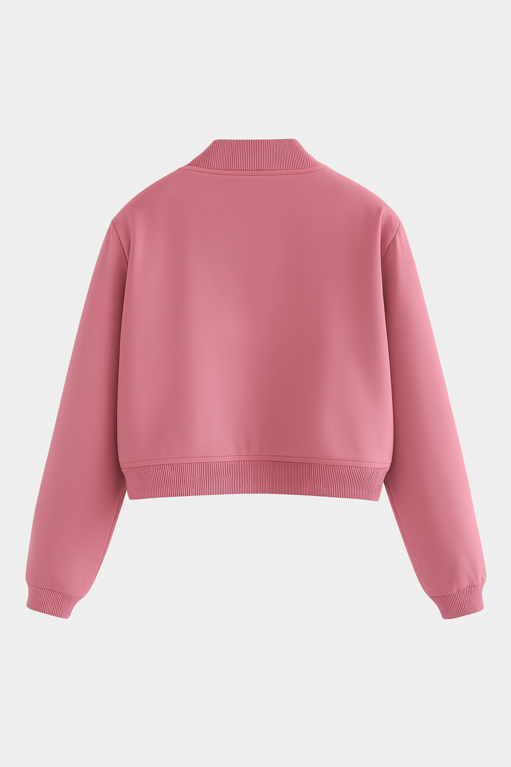 Jacket : Women's Pink Bomber Jacket in van Vanda Liamo