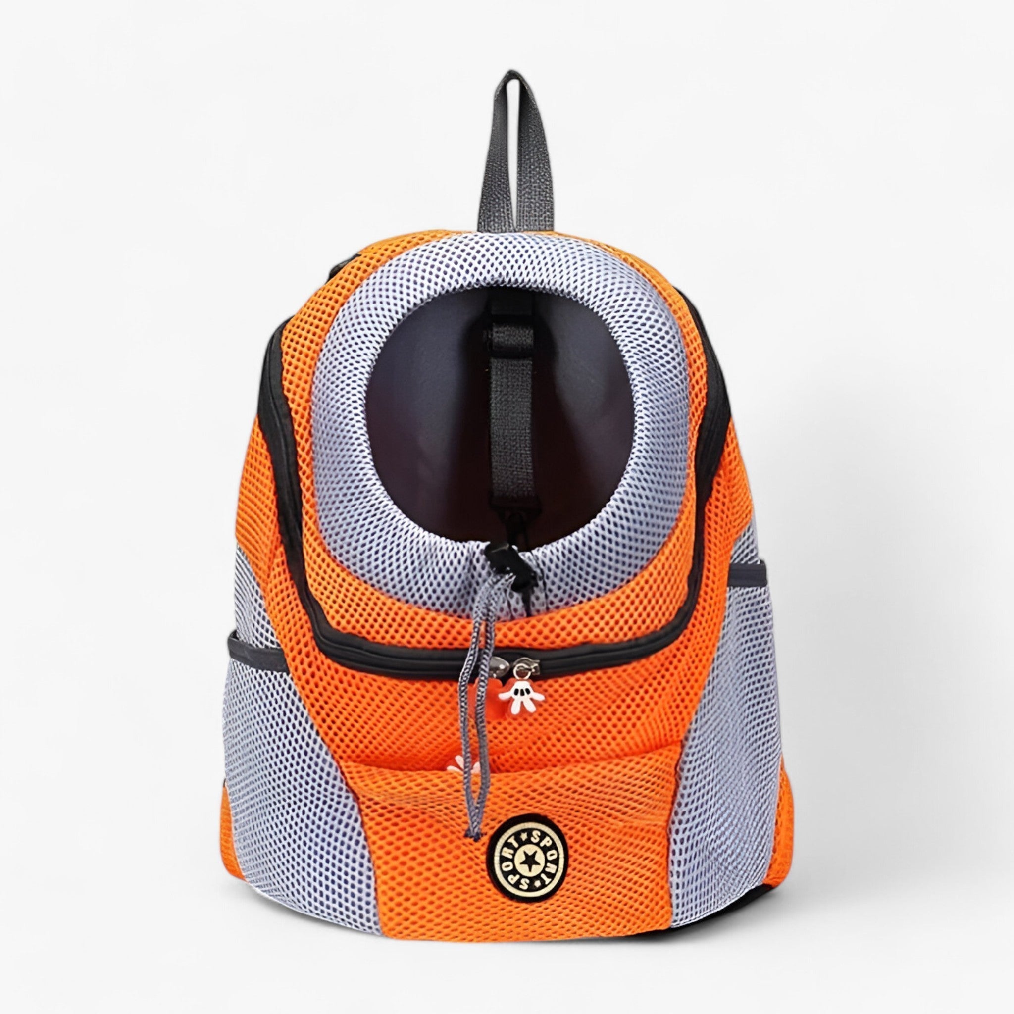 other : Pet Carrier - Breathable and Portable Travel Solution in Orange van Vandaliamo