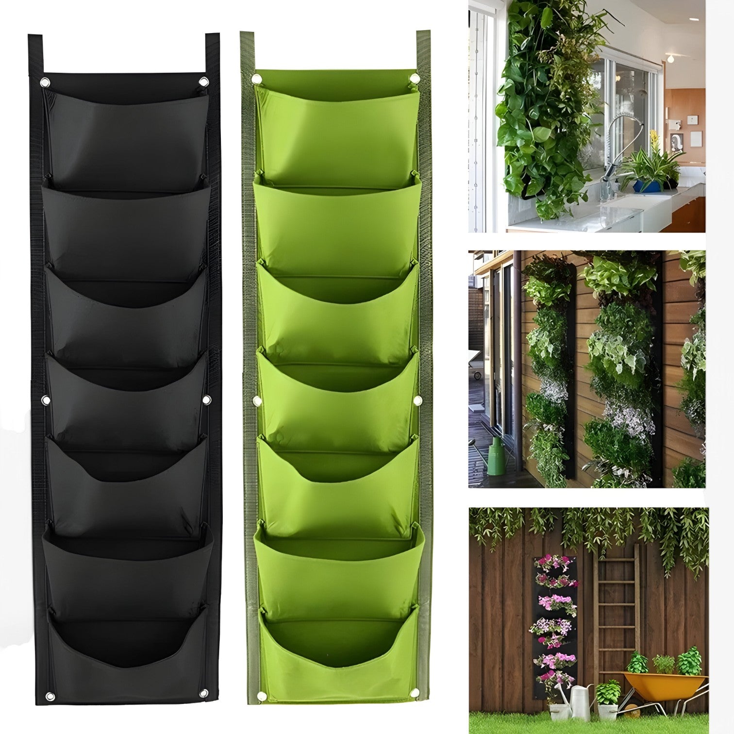 house & garden : Grow Bag - 7 Pockets for Healthy Growth in van Vandaliamo