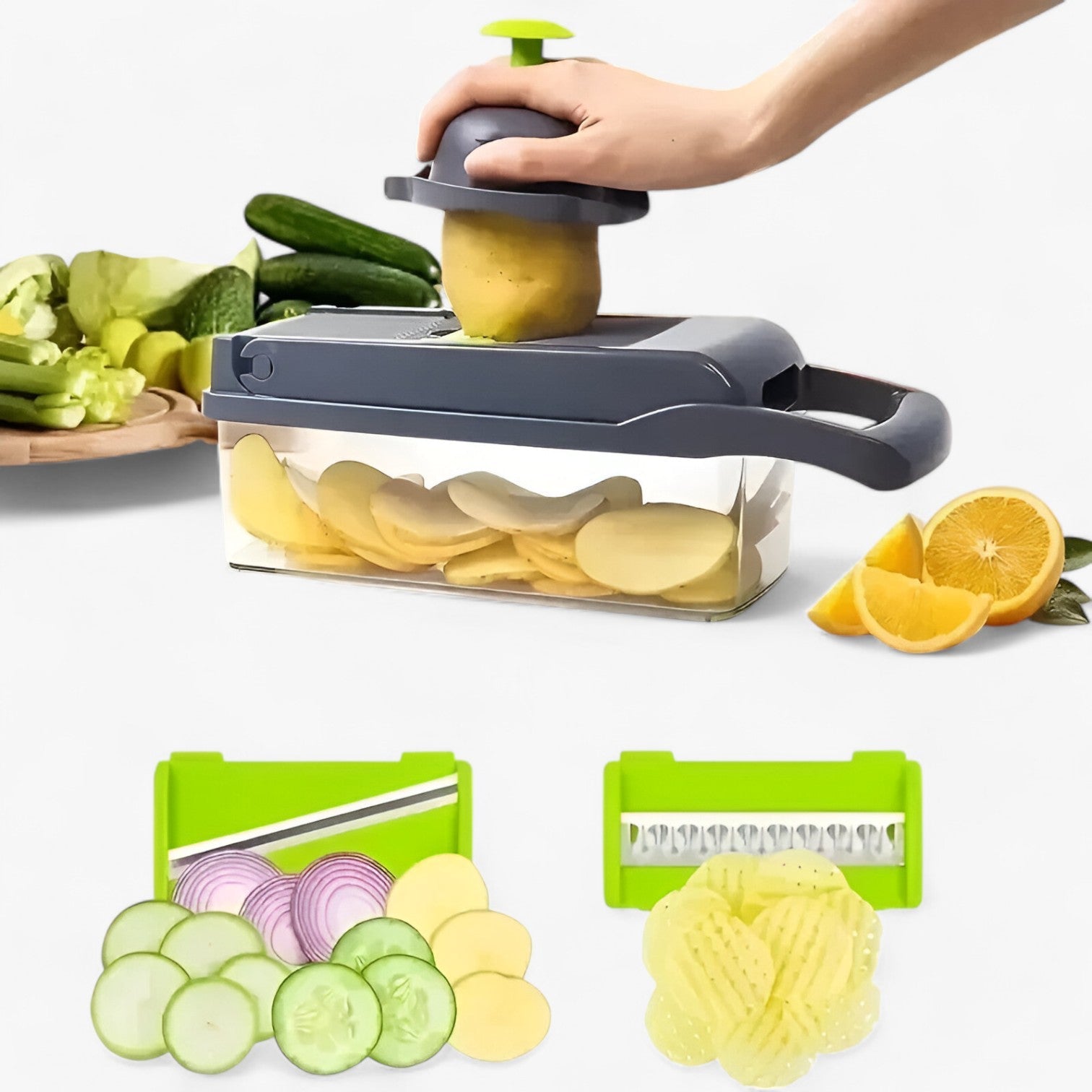 house & garden : Versatile vegetable slicer for easy preparation in van Vandaliamo