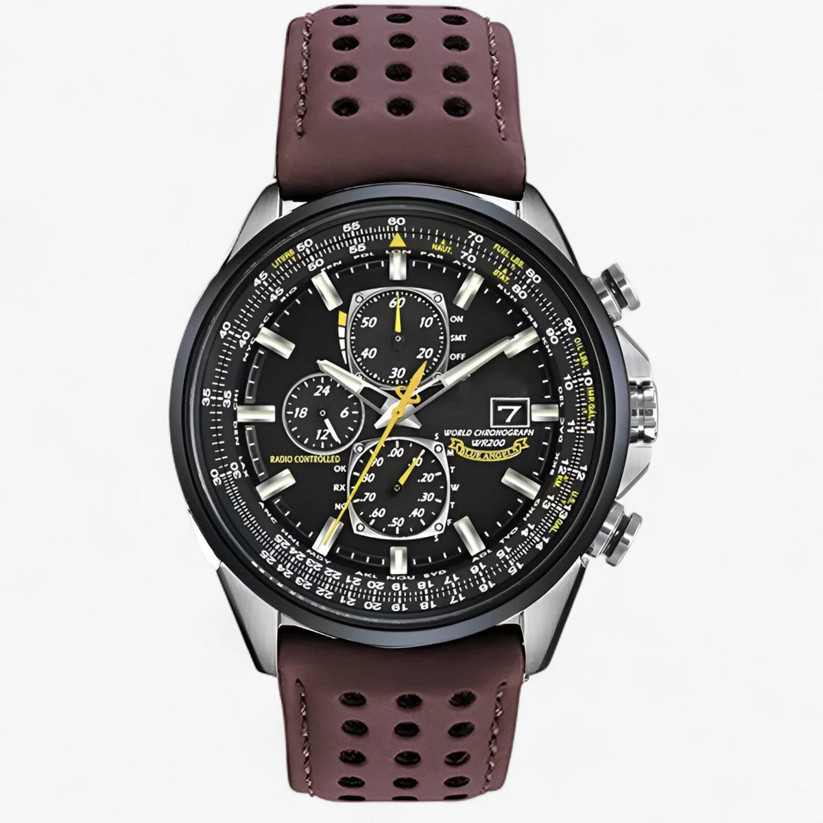 Watch : Men's Chronograph Watch MultiSteel 42mm – Steel Silver, Blue Dial in van Vanda Liamo