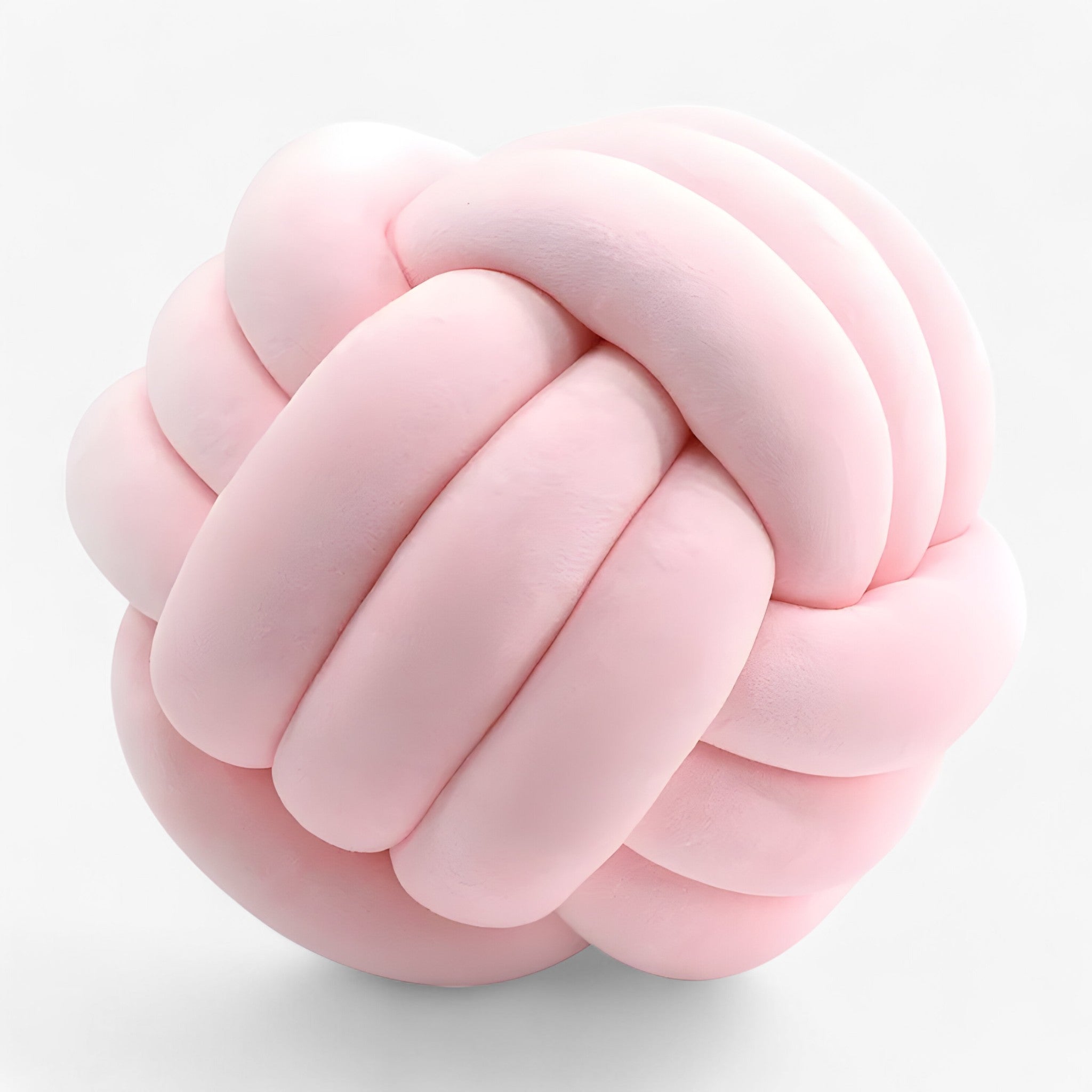 house & garden : Round Knot Pillow Cover - Cuddle and Decorative in Pink van Vandaliamo