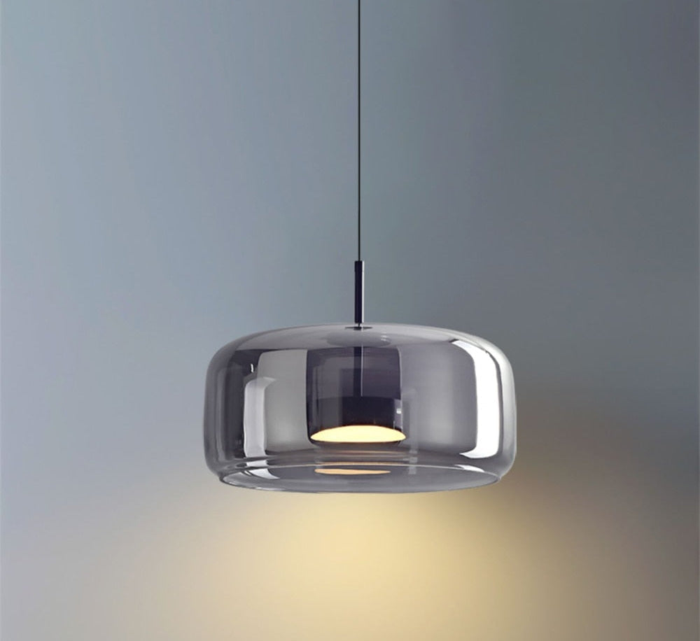 Home Decor : Luxury Glass & Metal Pendant Lamp - Elegant Hanging Light in van Vandaliamo