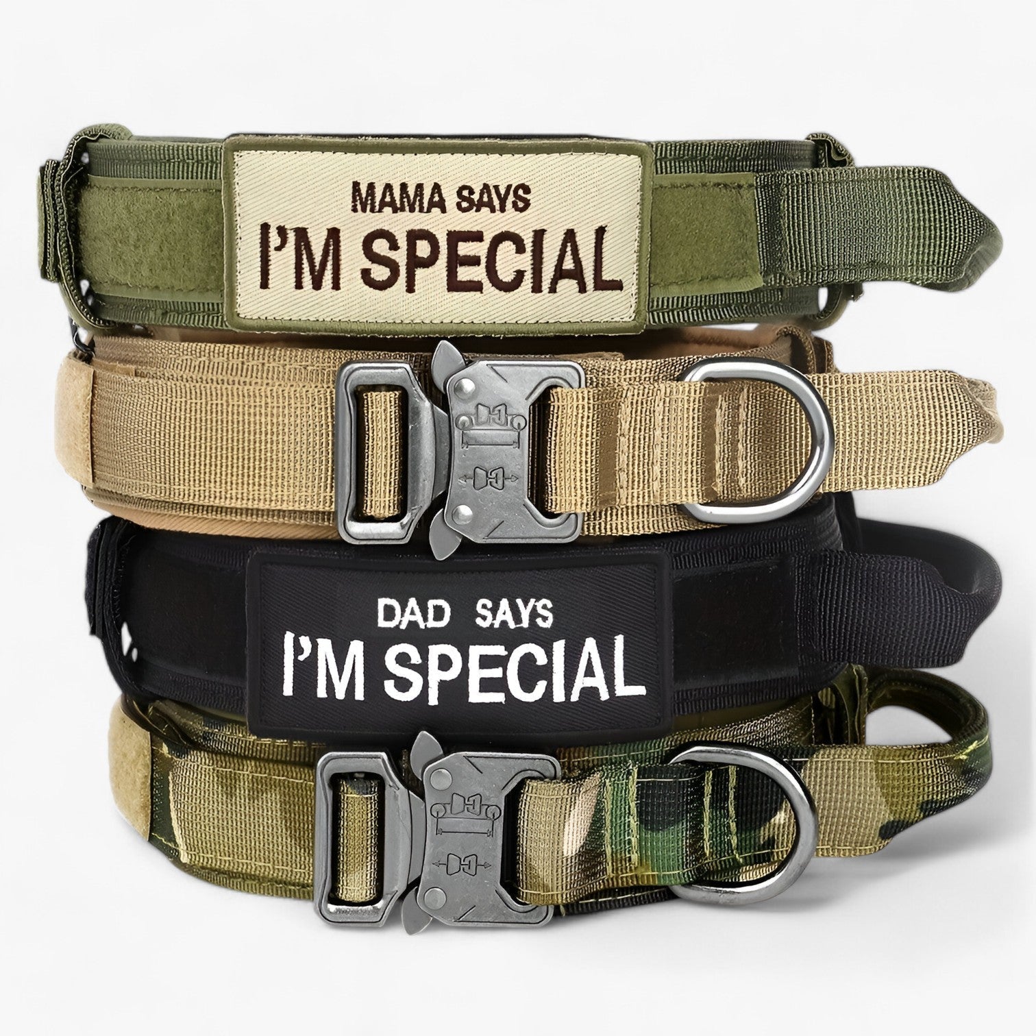 other : Tactical Dog Collar with Handle for Training in van Vandaliamo