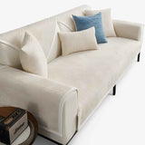 Striped Chenille Sofa Cover - Protects & Decorates Your Sofa