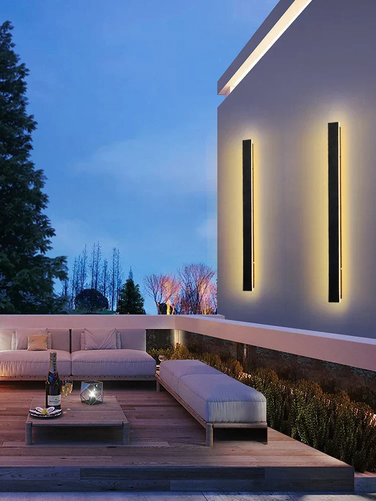 Modern Outdoor LED Wall Light – Gardens & Patios