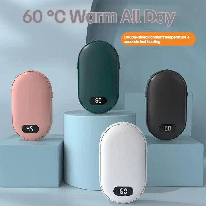 Winter Gadgets : 2-in-1 Rechargeable Hand Warmer & Power Bank - USB Pocket Heater in van Vandaliamo