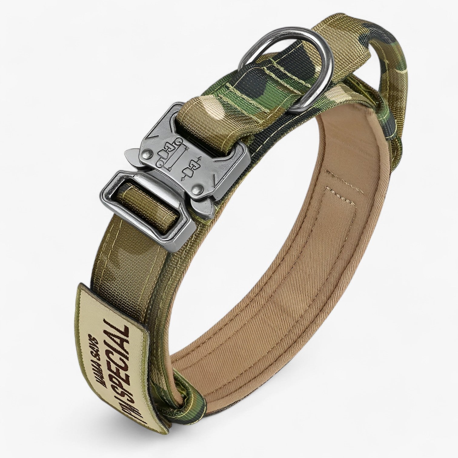 other : Tactical Dog Collar with Handle for Training in Camouflage Set van Vandaliamo