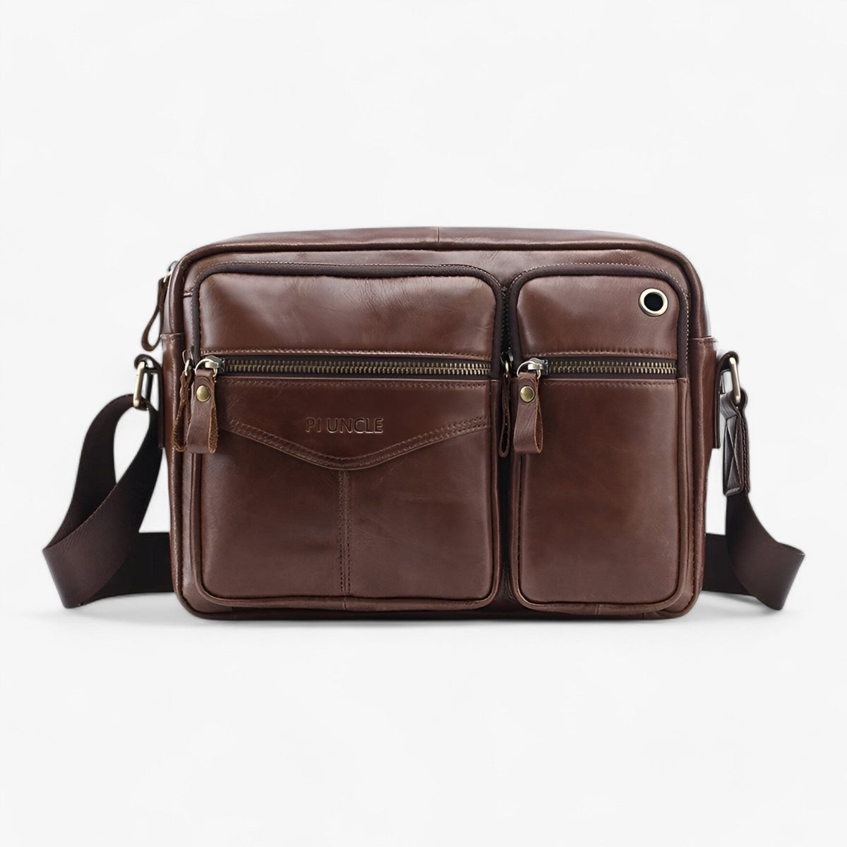 Men's Refined Premium Leather Everyday Bag