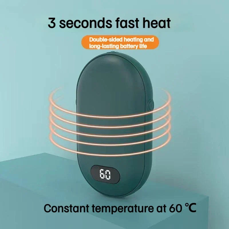 Winter Gadgets : 2-in-1 Rechargeable Hand Warmer & Power Bank - USB Pocket Heater in van Vandaliamo