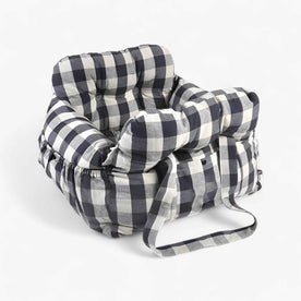 other : Dog car bed in Black-white checks van Vandaliamo