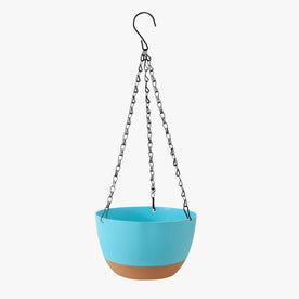 Home & Garden : Breathable Fabric Hanging Planters in Blue van Vandaliamo