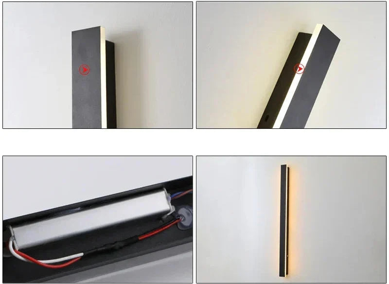 Modern Outdoor LED Wall Light – Gardens & Patios