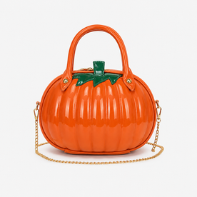 bags : Creative Pumpkin Bag - Trendy and Stylish in Orange van Vandaliamo