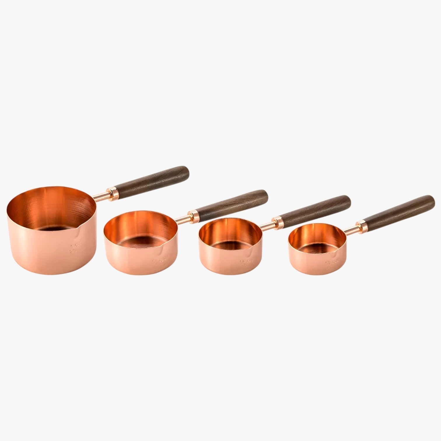 house & garden : Stainless Steel Measuring Spoon Set in 4 Pieces Pink Large van Vandaliamo