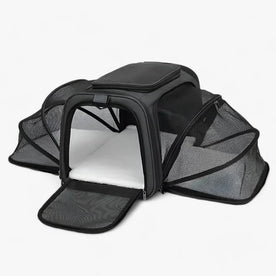 other : Breathable and Foldable Pet Backpack in Black van Vandaliamo