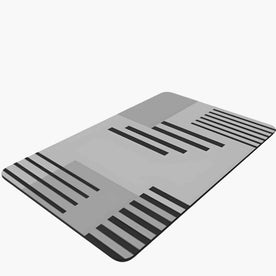 house & garden : Anti-slip Bath Mat - Soft, Absorbent and Easy to Clean in S1 van Vandaliamo