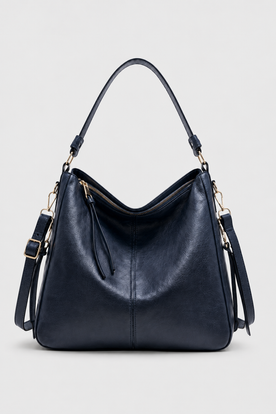 Handtas : Between Elegance & Convenience - The Everyday Bag that Can Do It All in Blue van Vandaliamo