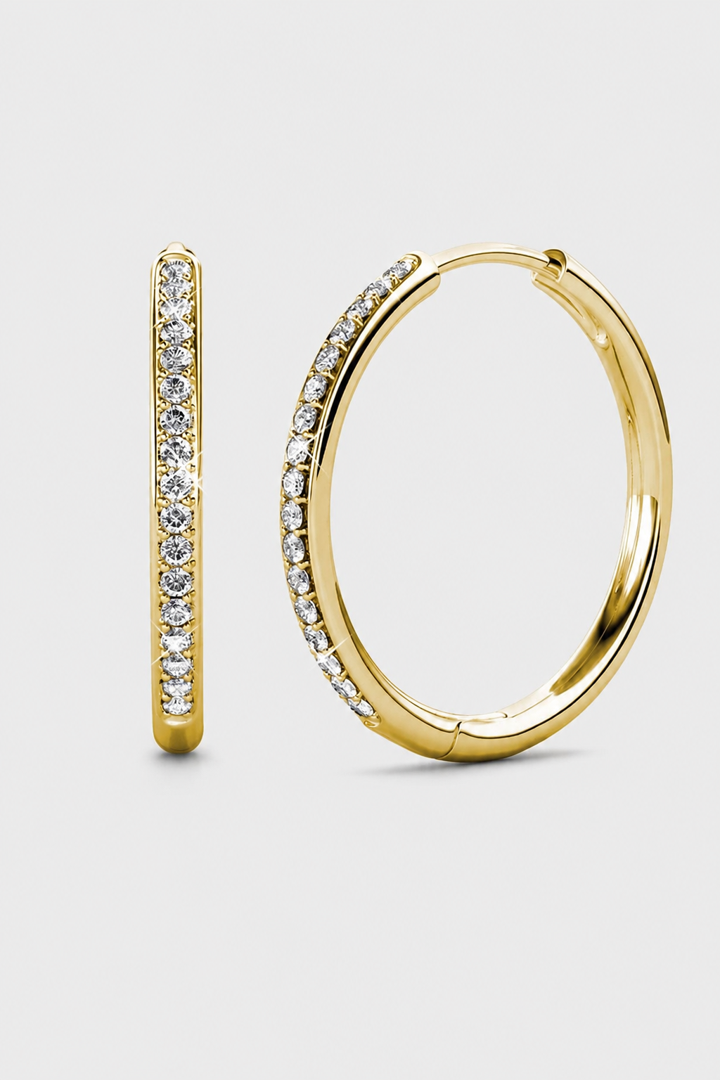Earrings : Gold Earrings with Elegant Design - Classic Jewelry for Every Occasion in Gold van Vandaliamo
