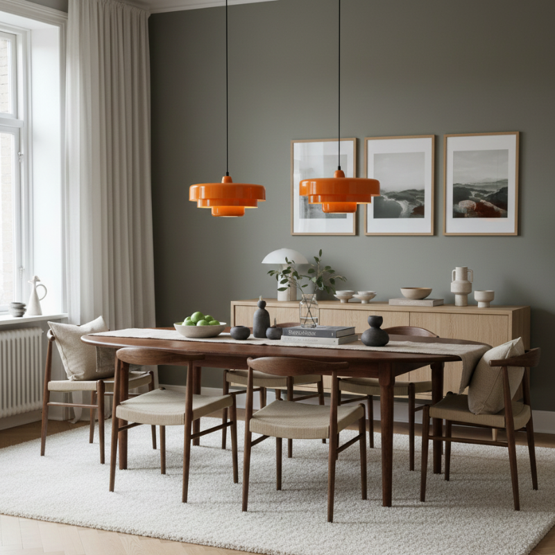 Home Decor : Three-Tier Bauhaus Pendant Lamp - Nordic Metal Fixture in van Vandaliamo