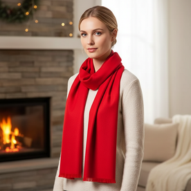 Accessories : Cashmere Scarf - Trendy Winter Style, CashmereChic in Default Title van Vanda Liamo
