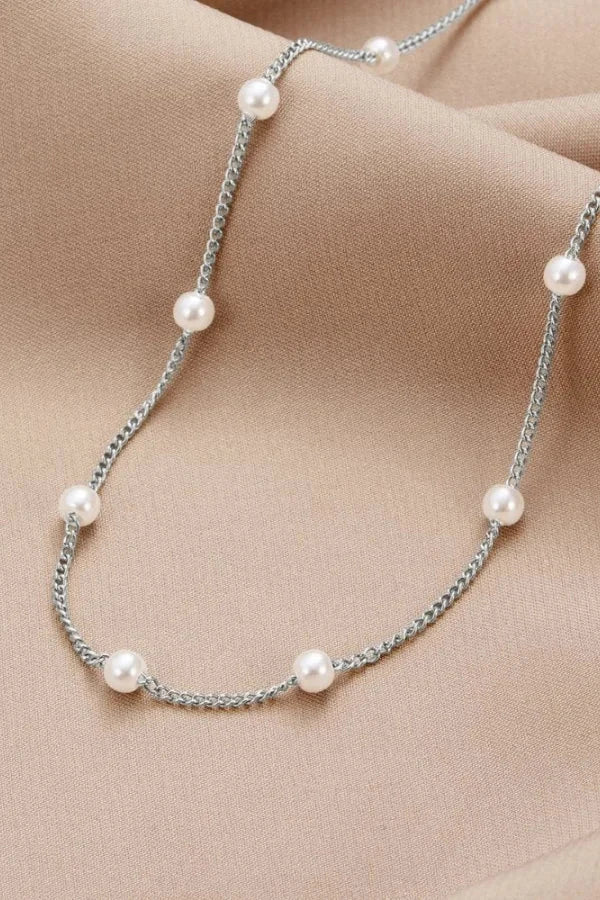 Necklace : Beatrix in Silver van Vandaliamo