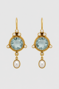 Vintage-Inspired Pearl Stud Earrings – Luminous Elegance & Timeless Style