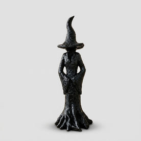 Home & Garden > Decor > Lawn Ornaments & Garden Sculptures > Garden Sculptures : Witch Garden Statue - Handmade Resin Guardian Figure in Default Title van Vandaliamo