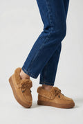 Women's Cozy Light Brown Snow Boots