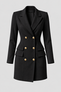 Women's Double-Breasted Blazer Dress