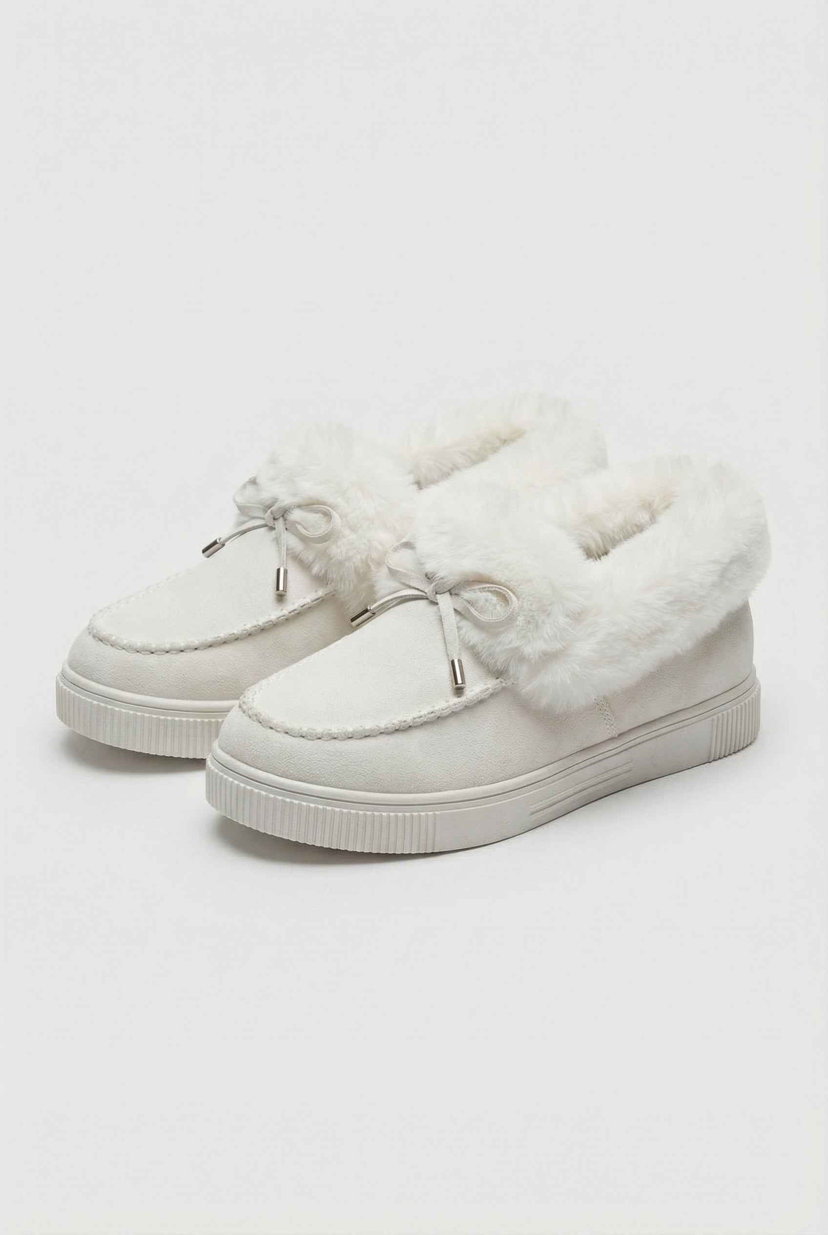 Women’s Snow Boots : Women's White Insulated Winter Boots in White van Vanda Liamo