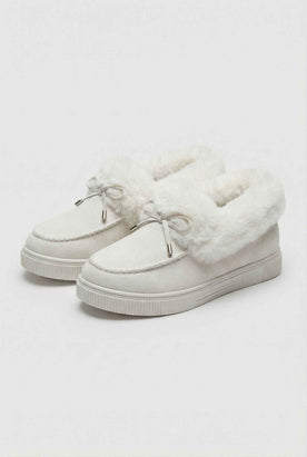 Women’s Snow Boots : Women's White Insulated Winter Boots in White van Vanda Liamo