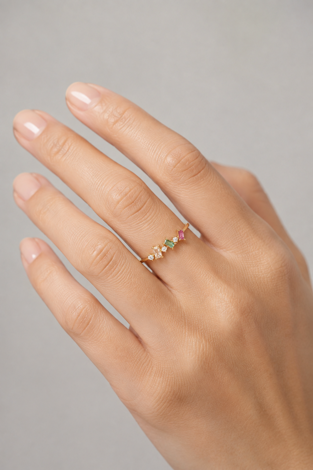 Women’s Modern Stacking Ring – Lightweight & Effortlessly Chic